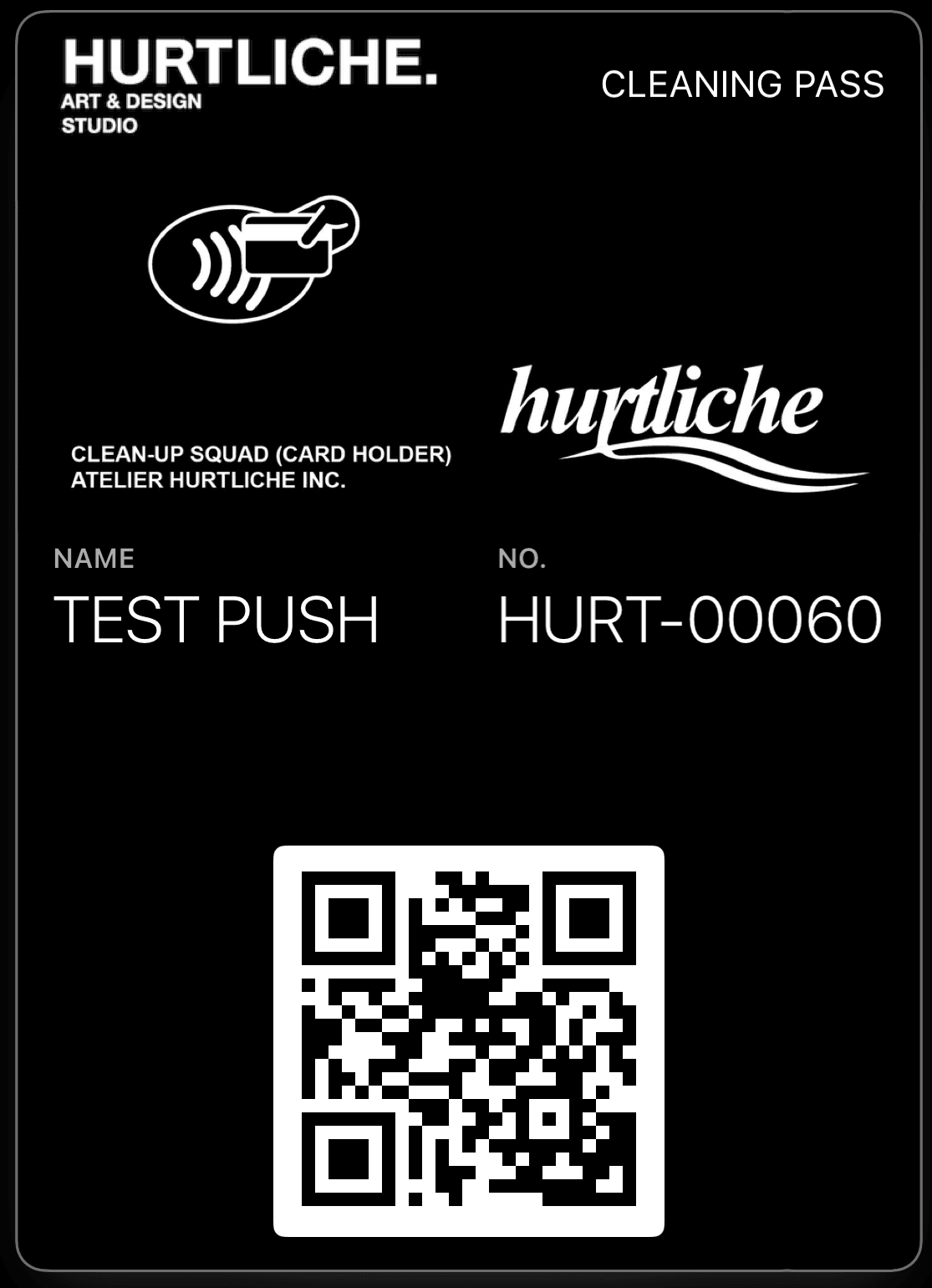 Hurtliche Apple Wallet pass